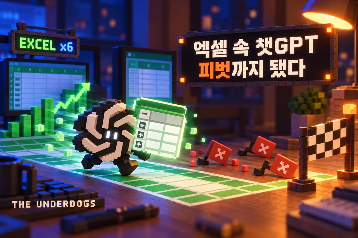 엑셀 챗GPT 연동 방법, 광고 담당자가 한 달 치 리포트를 맡겨 봤다