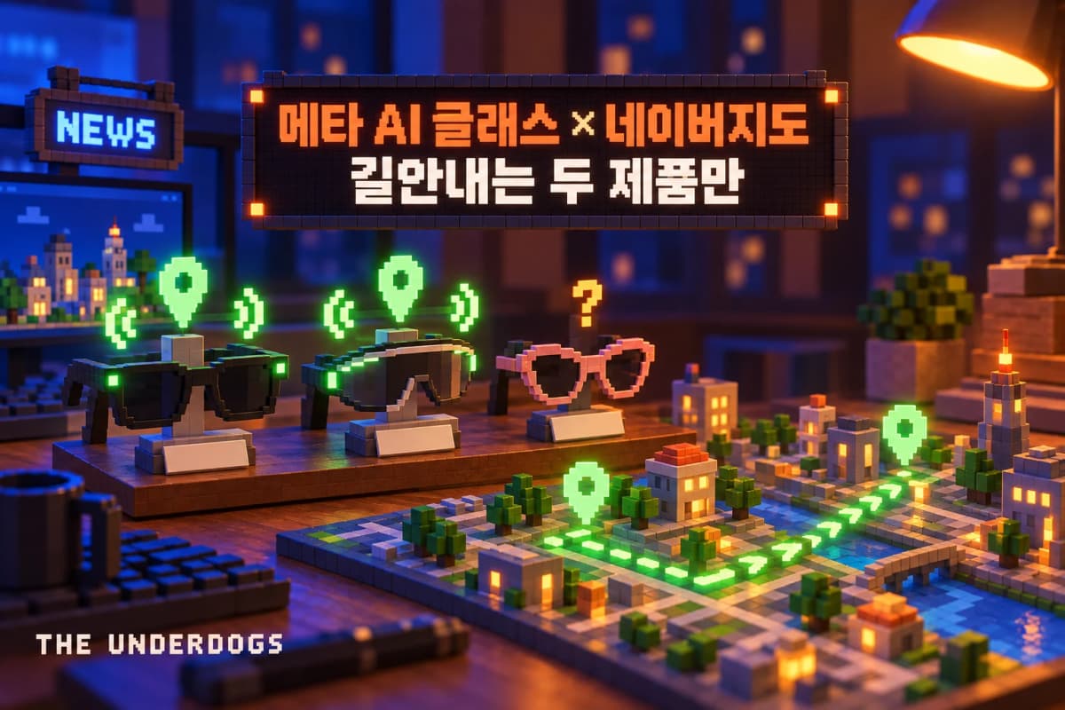 메타 AI 글래스 한국 가격과 네이버지도 길안내, 어느 안경에 들어오나