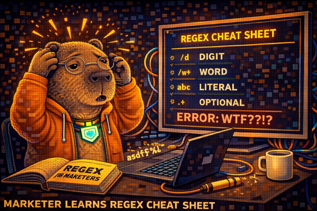 마케터가 정규표현식을 배운 이유