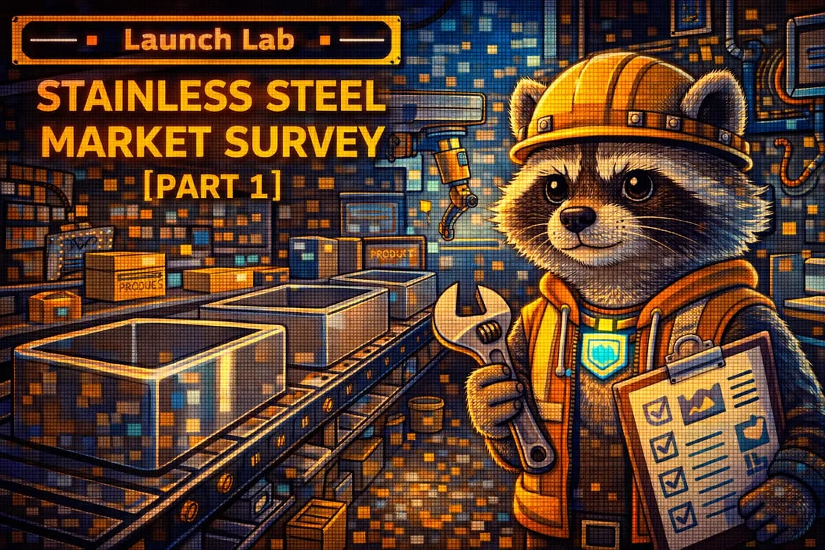 브랜드를 만들기 전에 시장을 먼저 봤다