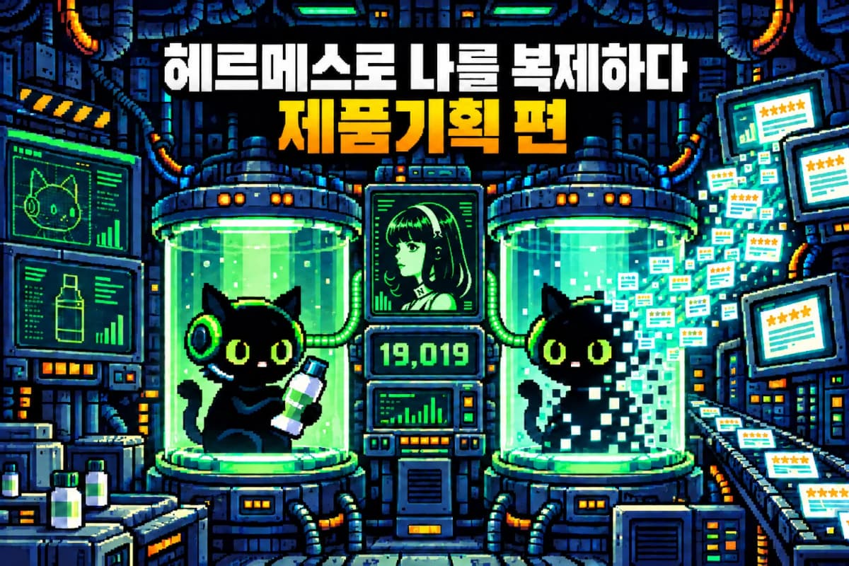 제품기획할 때의 나를 헤르메스에 복제했다