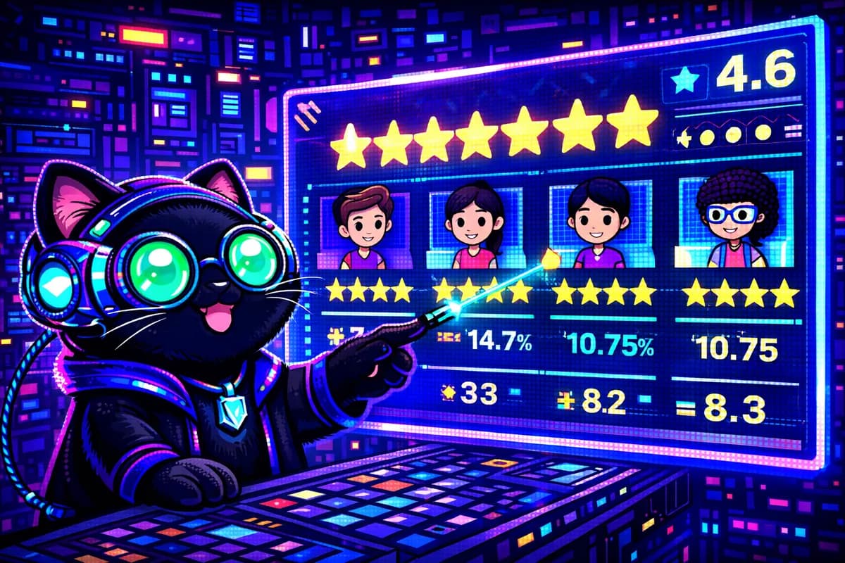 인플루언서, 감이 아닌 점수로